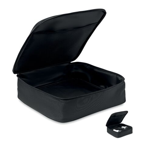 600D RPET cable car bag black | Without Branding | not available | not available | not available