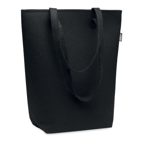 RPET felt event/shopping bag black | Without Branding | not available | not available | not available