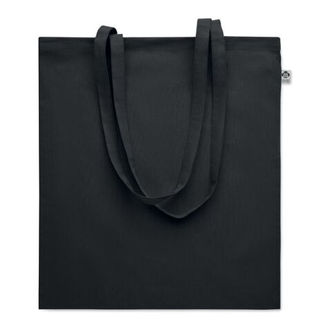 Cotton shopping bag with handles 180 gr/m² black | Without Branding | not available | not available | not available