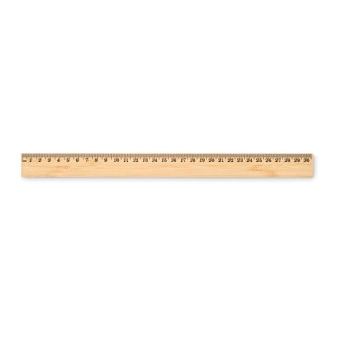 Bamboo ruler 30cm wood | Without Branding | not available | not available
