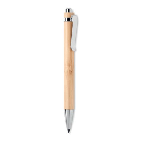 Long lasting inkless pen with bamboo barrel