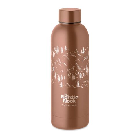 Double wall stainless steel bottle 500 ml Copper | No Branding | not available | not available | not available
