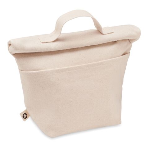 Recycled cotton cooler bag beige | Without Branding | not available | not available | not available