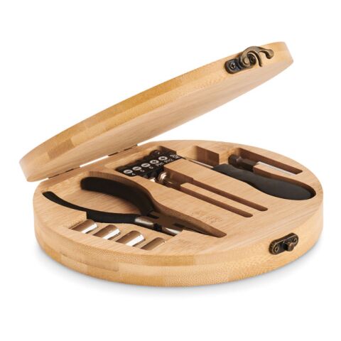 15 piece tool set bamboo case wood | Without Branding | not available | not available | not available