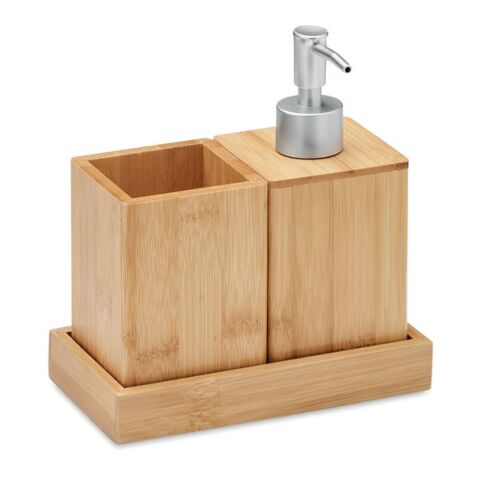 3 piece bath set in bamboo wood | Without Branding | not available | not available | not available