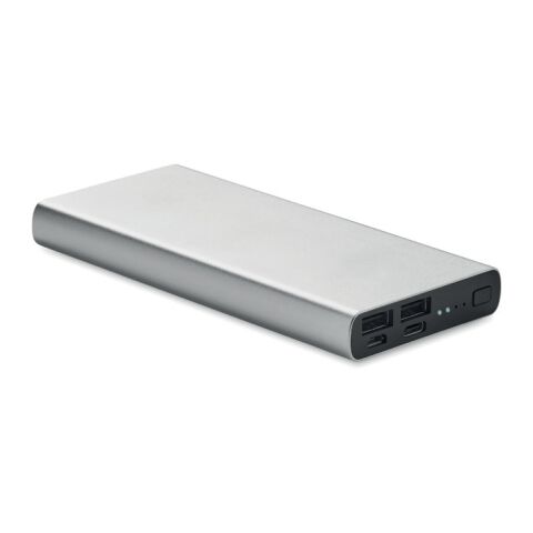 10000 mAh power bank matt silver | No Branding | not available | not available