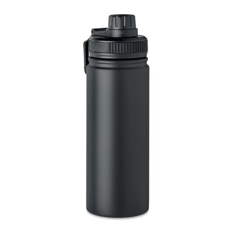 Double wall bottle with sip cap 500 ml black | Without Branding | not available | not available | not available