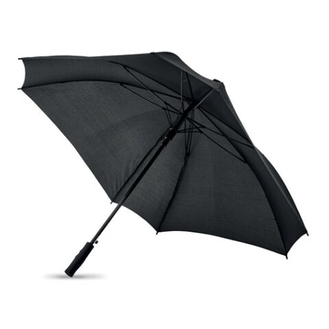 Windproof square umbrella black | Without Branding | not available | not available | not available