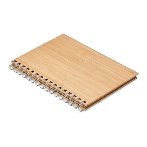 A5 ring bound Bamboo notebook wood | Without Branding | not available | not available