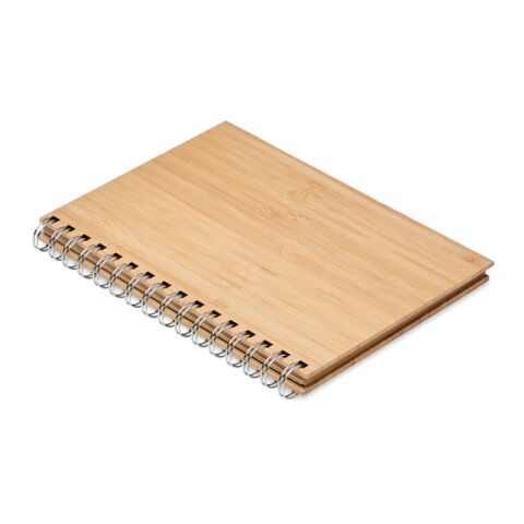 A5 ring bound Bamboo notebook wood | Without Branding | not available | not available