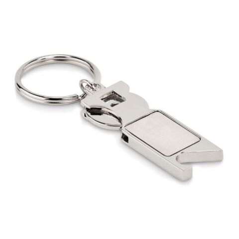 Euro Token keyring matt silver | Without Branding | not available | not available