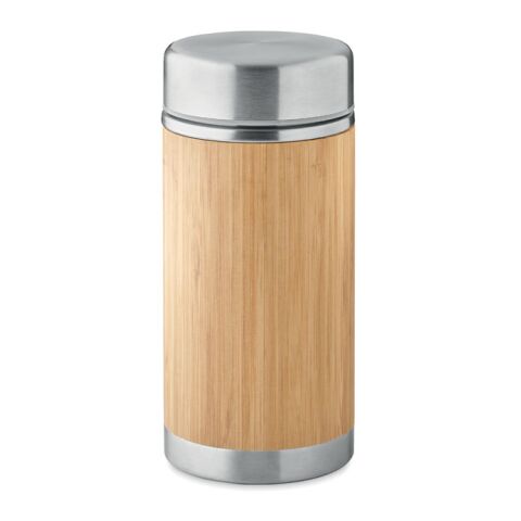 Double wall food jar 600 ml wood | Without Branding | not available | not available | not available