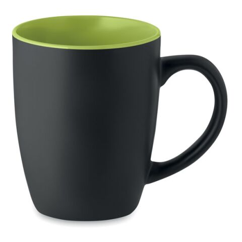 Two tone ceramic mug 290 ml lime | No Branding | not available | not available