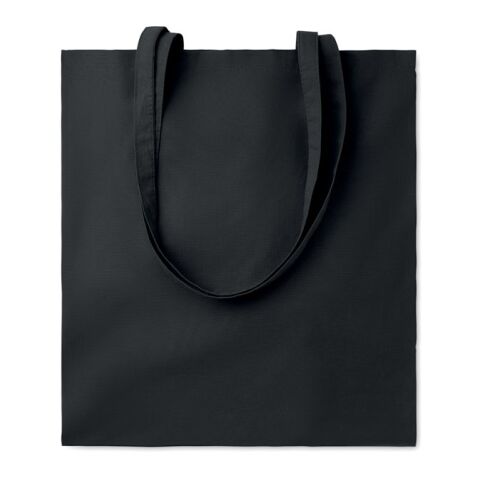 Organic cotton shopping bag EU, colored black | Without Branding | not available | not available | not available