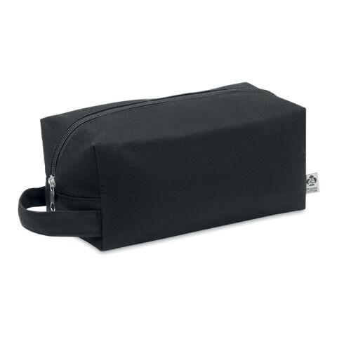Canvas cosmetic bag 220 gr/m² black | Without Branding | not available | not available | not available