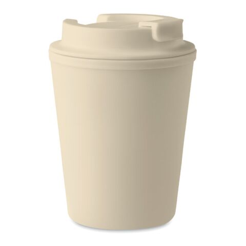 Recycled PP tumbler 300 ml beige | No Branding | not available | not available