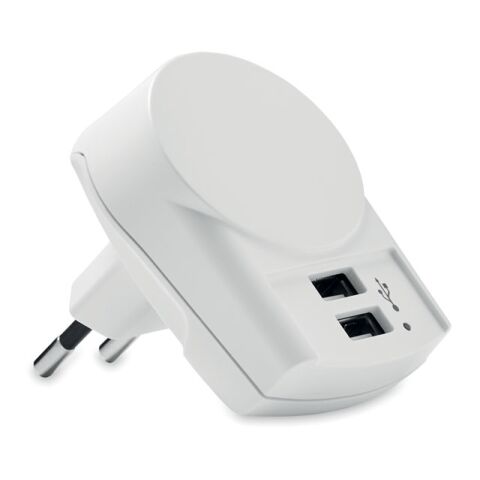 Skross Euro USB Charger (2xA) white | Without Branding | not available | not available | not available
