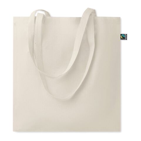 Fairtrade shopping bag, 140gr/m² beige | Without Branding | not available | not available | not available