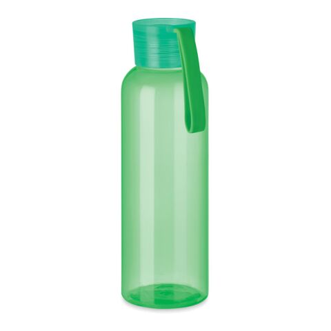 Tritan bottle and hanger 500ml transparent/green | No Branding | not available | not available