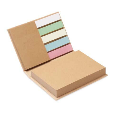 Recycled memo pad set beige | Without Branding | not available | not available | not available