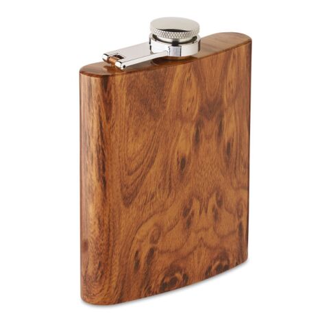 Slim hip flask 190 ml brown | Without Branding | not available | not available | not available