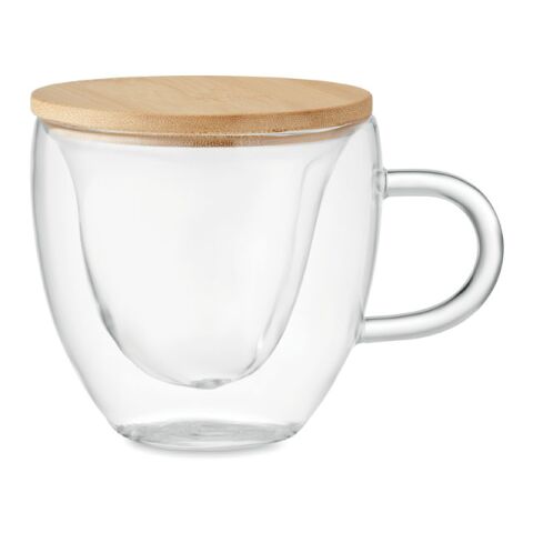 Double wall borosilicate glass