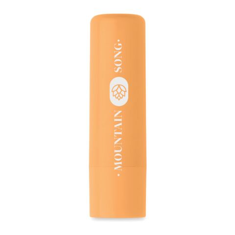 Vegan lip balm in recycled ABS orange | No Branding | not available | not available | not available
