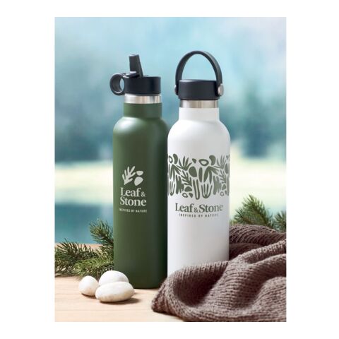 Double wall bottle with screw cap 700 ml