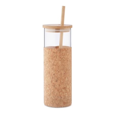 Glass tumbler sleeve 450 ml beige | Without Branding | not available | not available | not available