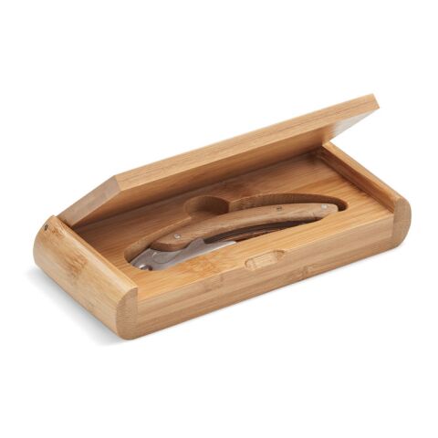Waiter&#039;s knife in bamboo wood | Without Branding | not available | not available | not available