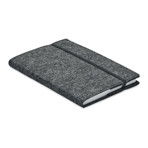 A4 conference folder in RPET grey | Without Branding | not available | not available | not available