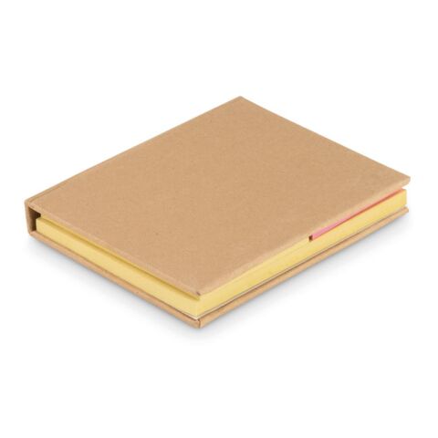 Sticky note memo pad recycled beige | Without Branding | not available | not available | not available