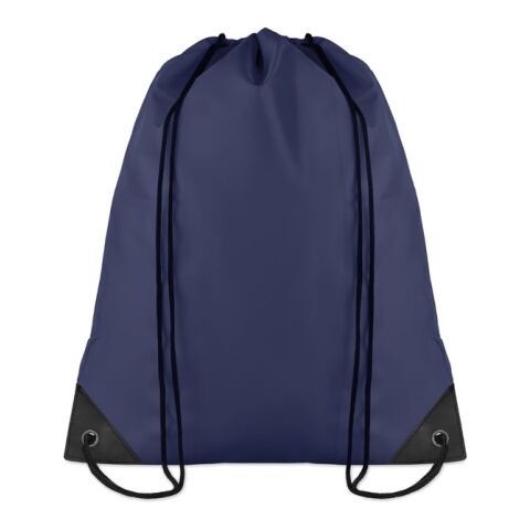 Polyester drawstring bag 190T blue | No Branding | not available | not available | not available