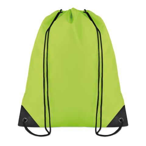 Polyester drawstring bag 190T lime | No Branding | not available | not available | not available