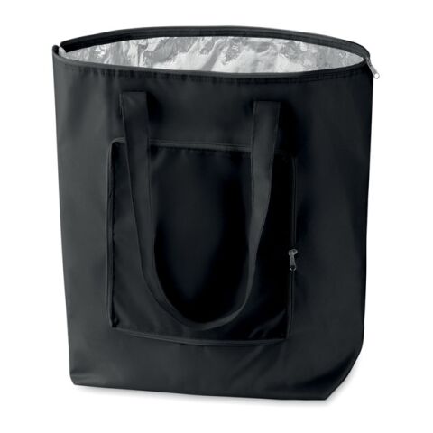 Foldable cooler shopping bag black | Without Branding | not available | not available | not available