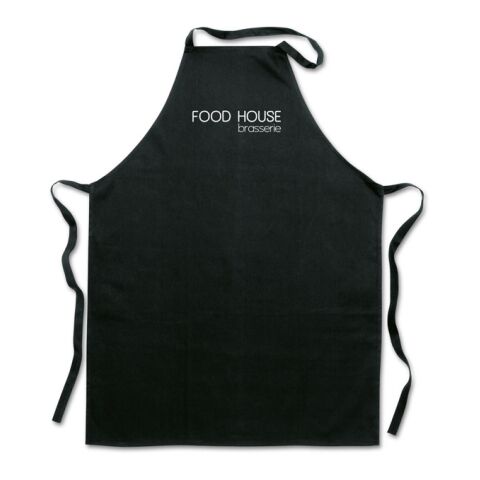 Kitchen apron in cotton black | No Branding | not available | not available | not available