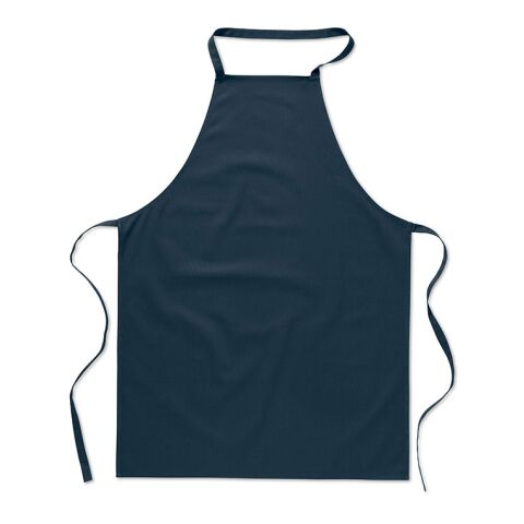 Kitchen apron in cotton navy blue | No Branding | not available | not available | not available