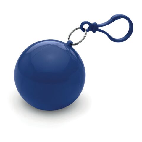 Poncho in round container blue | No Branding | not available | not available