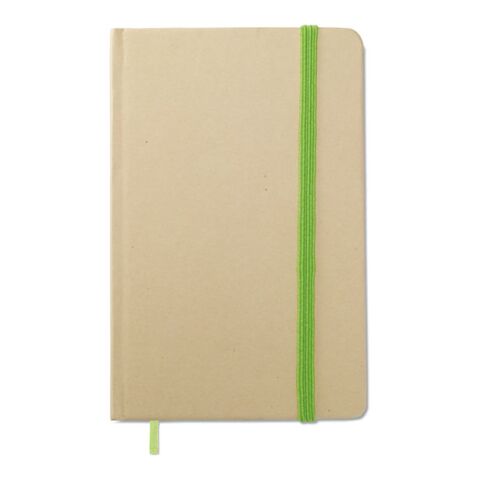 A6 recycled notebook 96 plain pages lime | No Branding | not available | not available | not available