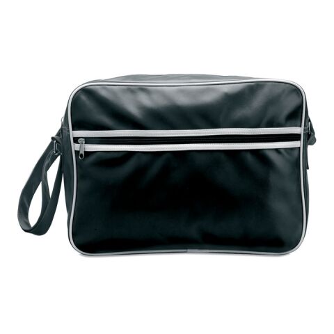 Shoulder bag with front pocket black | Without Branding | not available | not available | not available