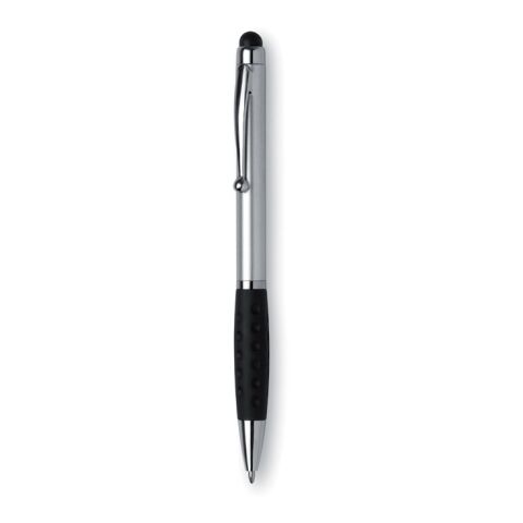 Twist and touch stylus ball pen matt silver | Without Branding | not available | not available