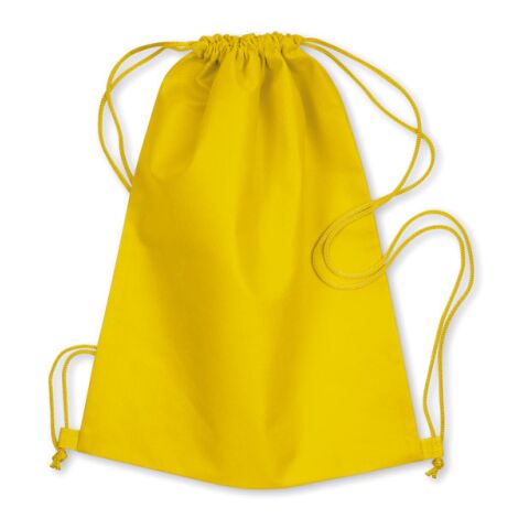 80gr/m² nonwoven drawstring yellow | No Branding | not available | not available | not available