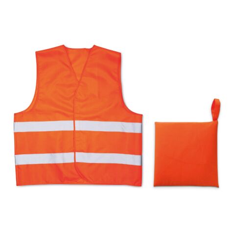 Knitted material waistcoat orange | No Branding | not available | not available | not available