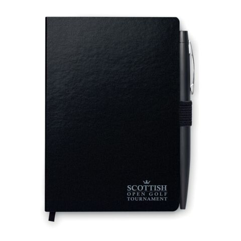 A5 notebook with pen 72 lined
