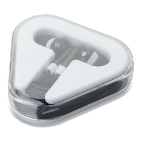 Earphones in PS case