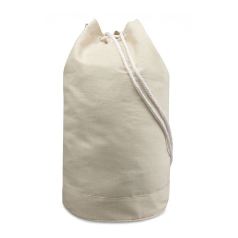 Cotton duffle bag beige | Without Branding | not available | not available | not available