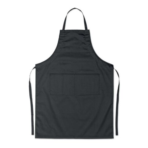 Adjustable apron black | 1-colour Screen Print | FRONT ABOVE POCKET | 150 mm x 200 mm | not available