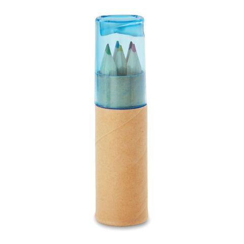 6 coloured pencils transparent/blue | Without Branding | not available | not available | not available
