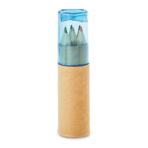 6 coloured pencils transparent/blue | Without Branding | not available | not available | not available