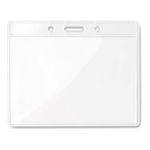 Transparent badge 10cmx8cm
